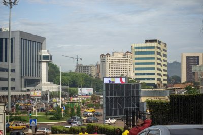 Yaounde skyline de le camerounais capital city