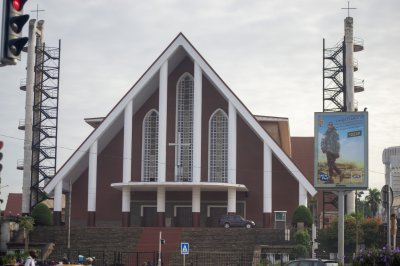 Our Lady de Victories cathédrale à Yaounde – emblématique Architecture