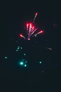 Celestial explosion de feux d'artifice – Abidjan à celebration