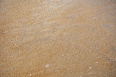 Wet doré sable texture sur San Pedro plage, Côte d'Ivoire