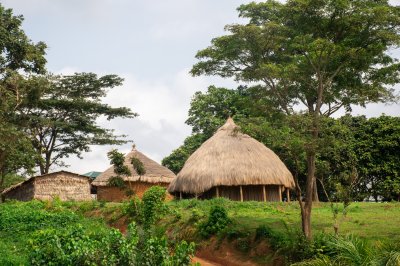Traditionnel africain en chaume paillotes – Vernacular architecture et rural heritage