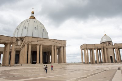 Image de le Basilique de Notre-Dame de la Paix à Yamoussoukro 07