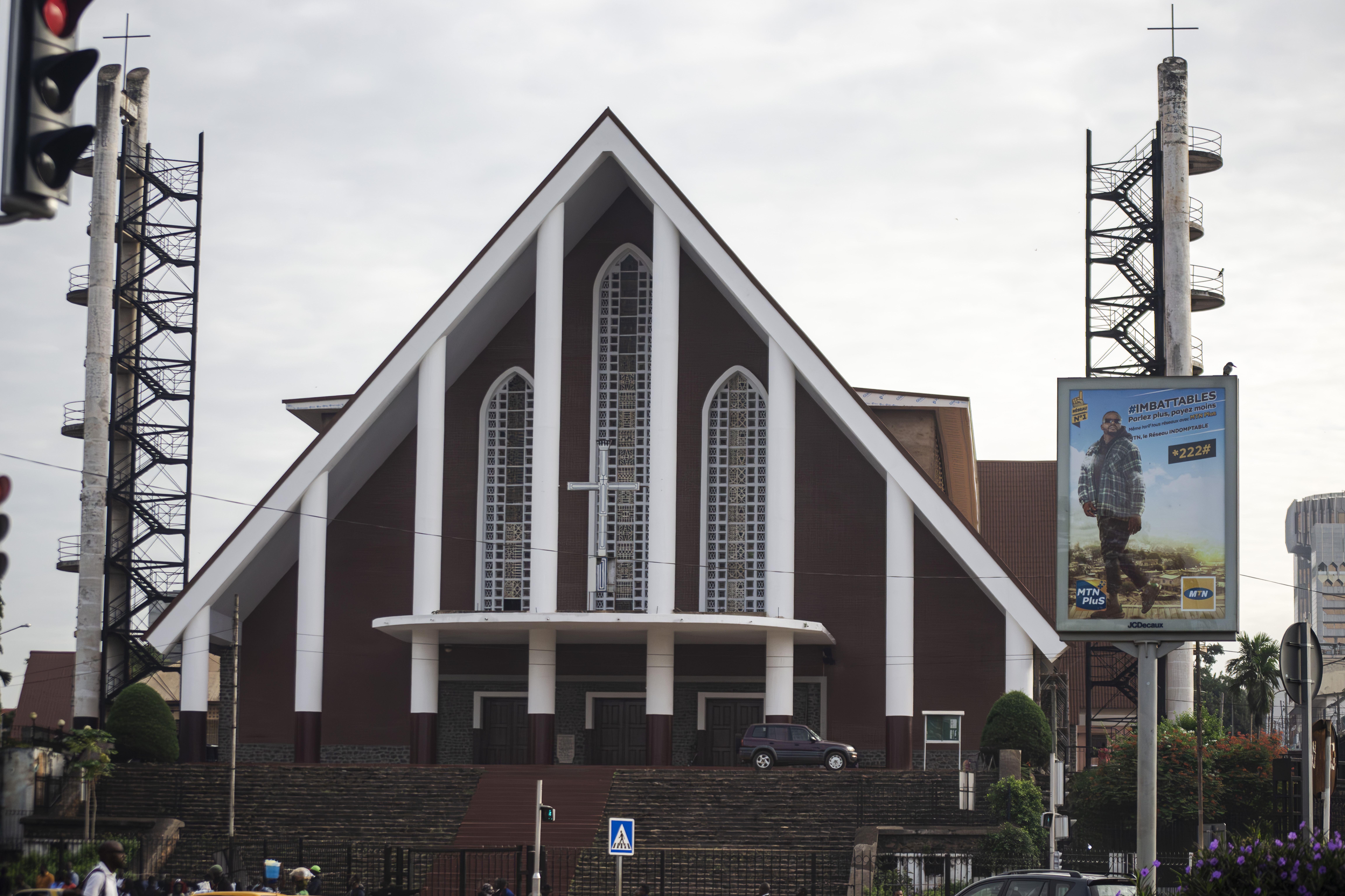 Notre-Dame de Victoire Cathédrale à Yaounde, Cameroun.