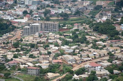 Vue panoramique de part de le city de Yaounde 01
