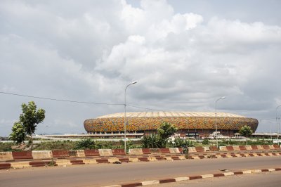 Photo de le Stade Paul Biya à le Olembé quartier de Yaounde, Cameroun