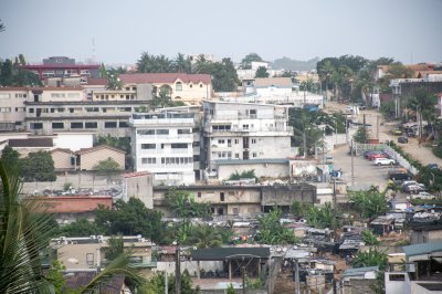 Paysage urbain de le Attoban quartier à Abidjan – N°557
