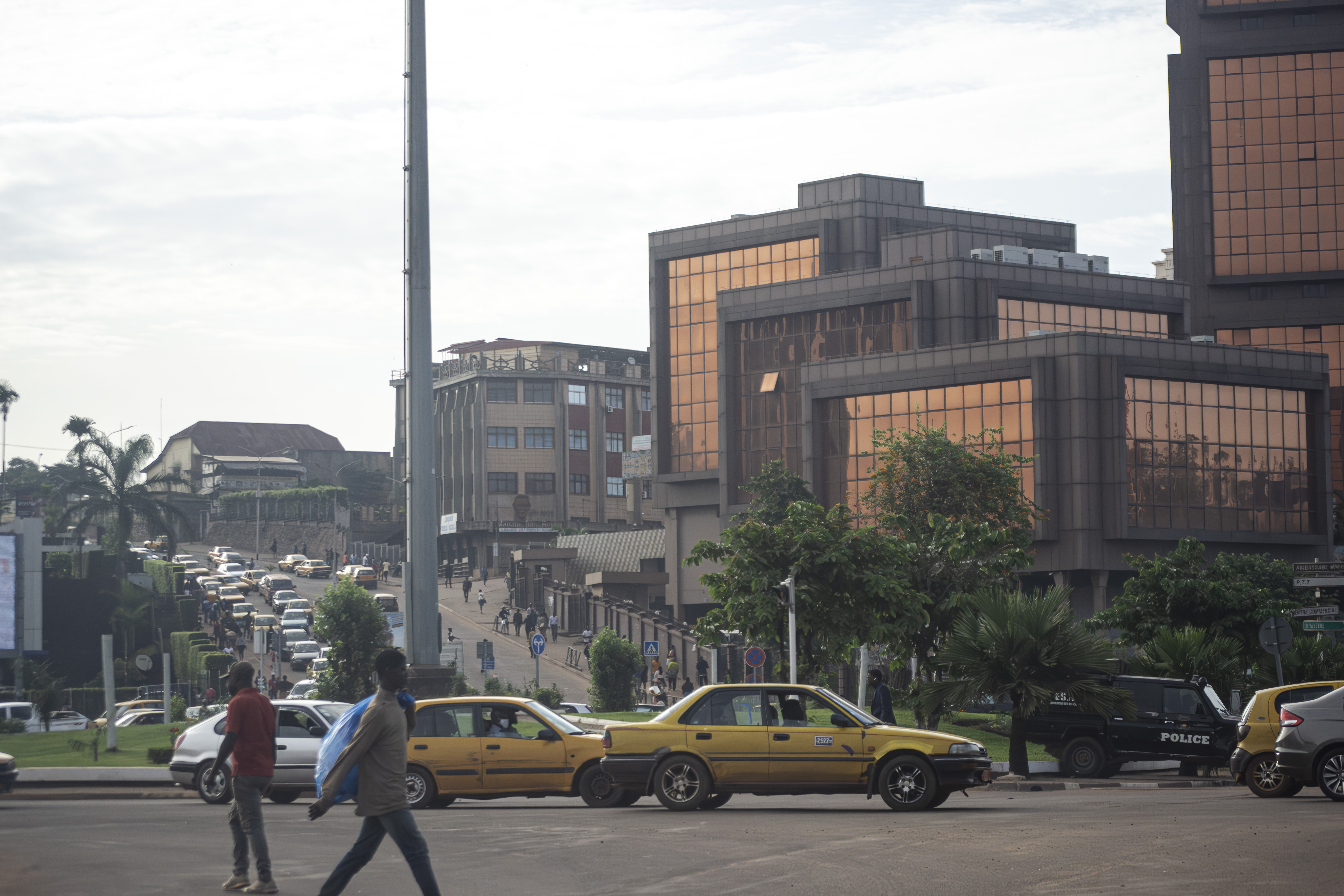 Bâtiments à downtown Yaounde