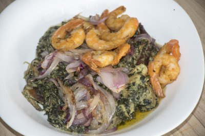 Ndolé un plat national de Cameroun