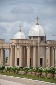 Vue de profil de le bras droit de le Basilique
