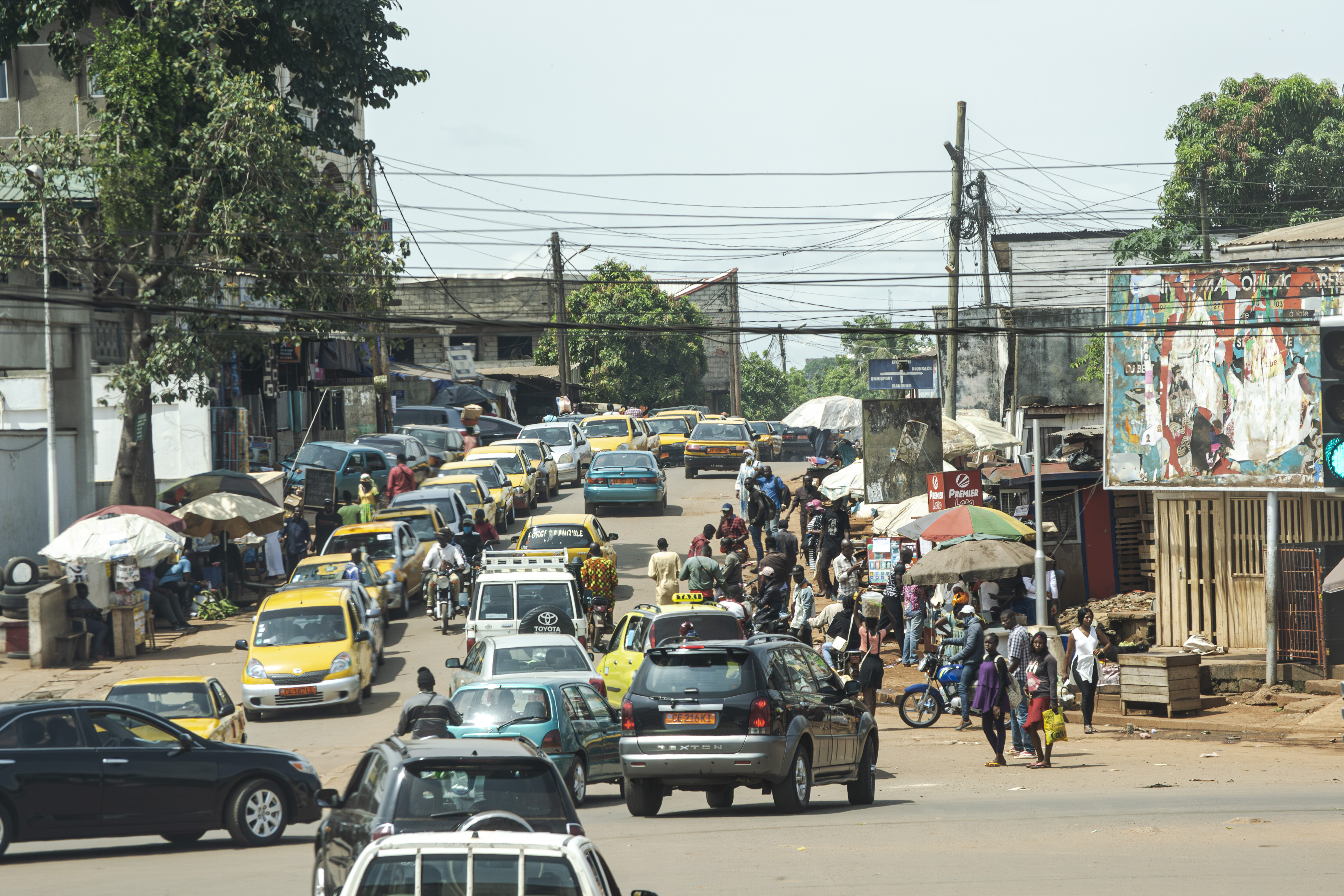 Embouteillage à yaounde, Cameroun 02